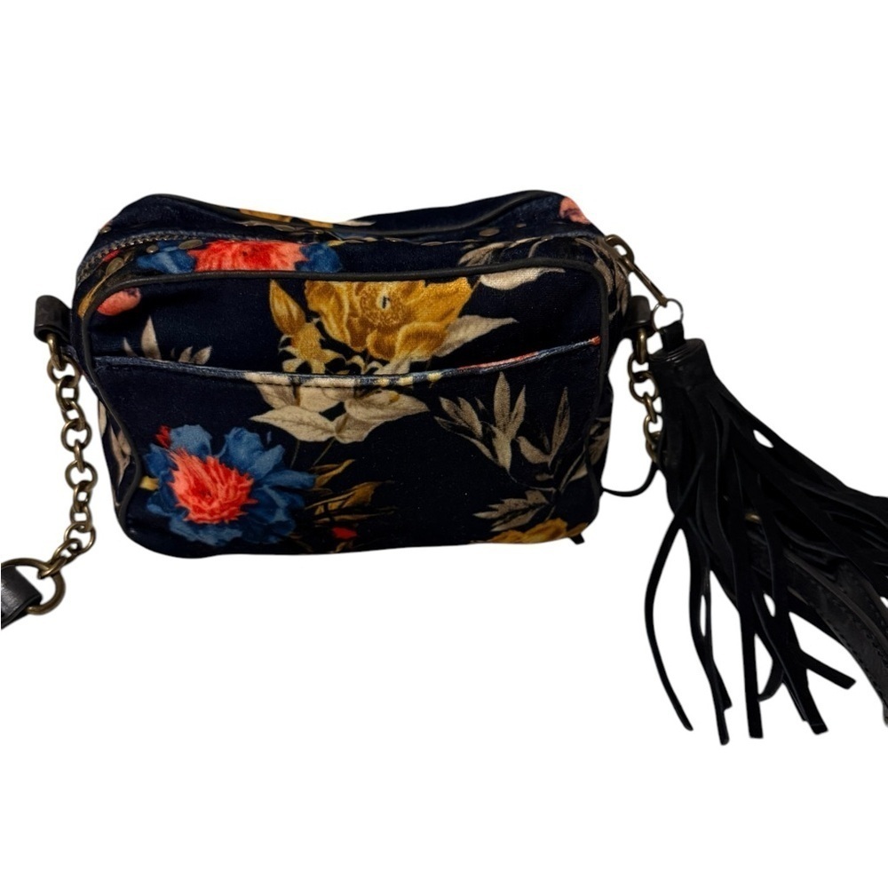 Lucky Brand Crossbody Bag Anna Pony Hair Leather Crossbody Bag - Picture 3 of 15